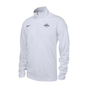 Nike Dri-FIT Iowa State Cyclones White Out Quarter Zip Pullover Men XL